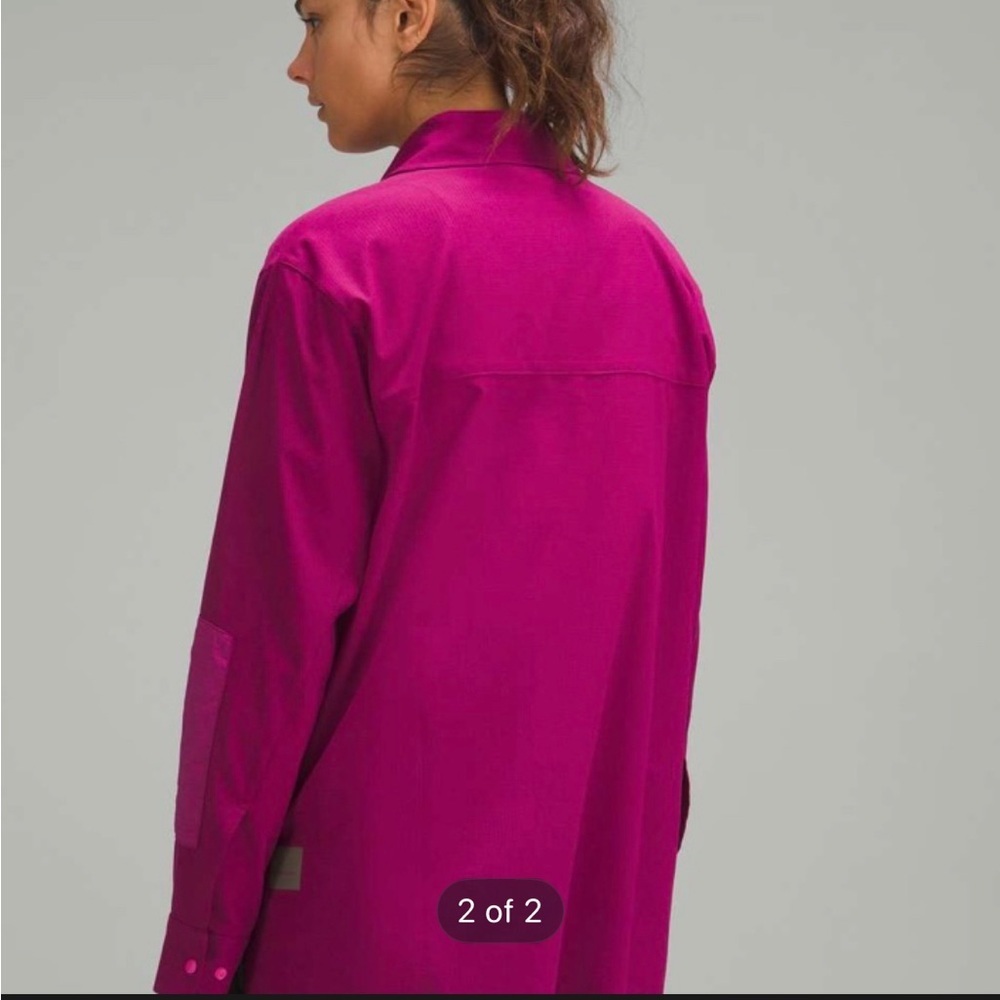 Lulu Lemon WovenAir Hiking Overshirt - Picture 3 of 10